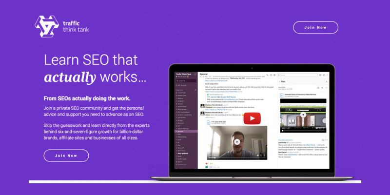 Traffic Think Tank Slack community