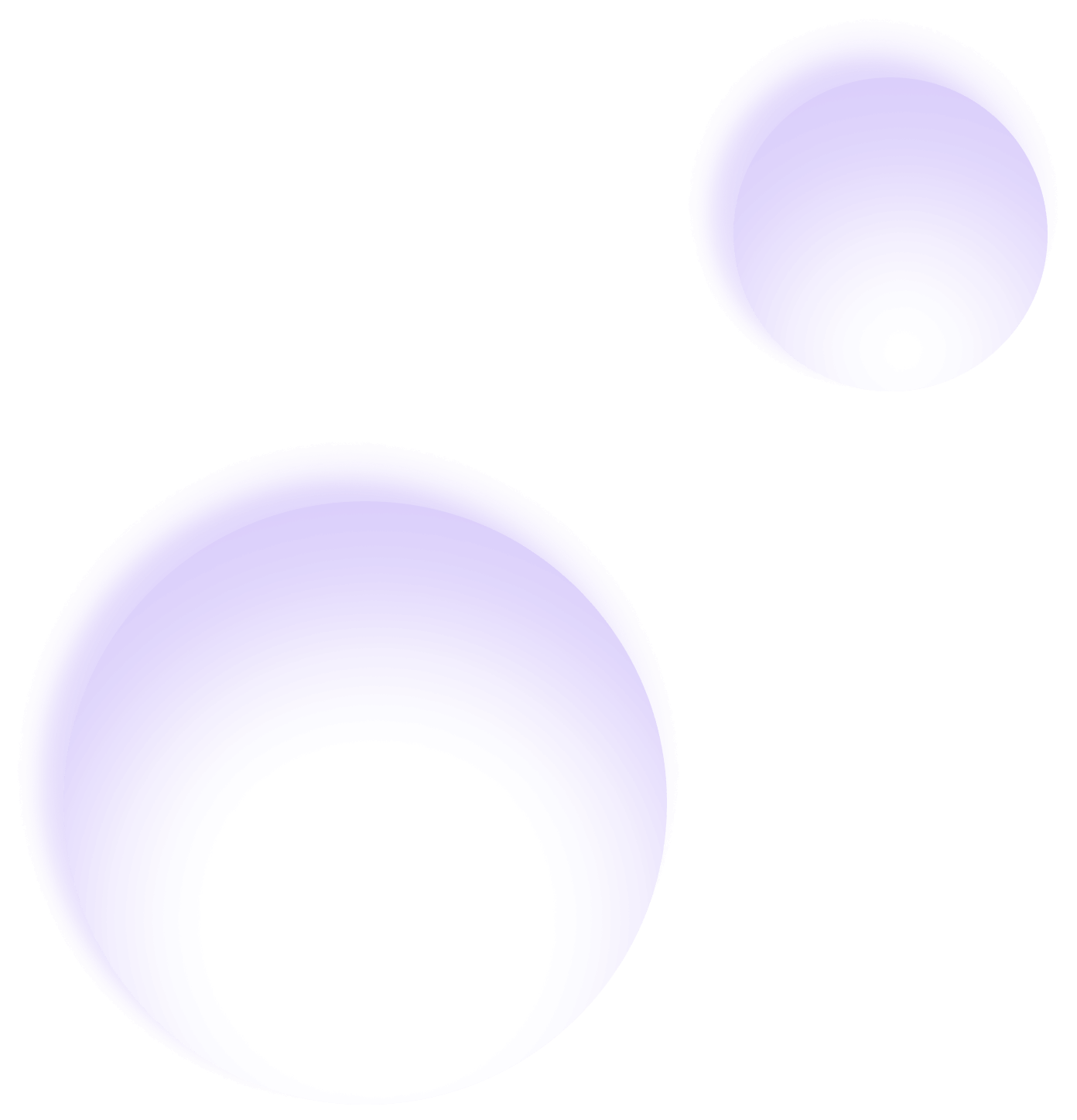 banner decor bubbles image